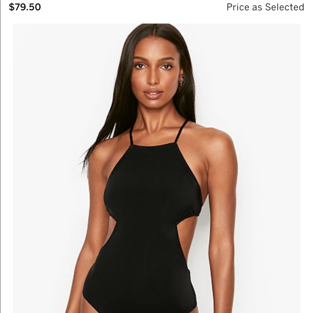 Victoria’s Secret Cutout Crochet Halter Cheekie